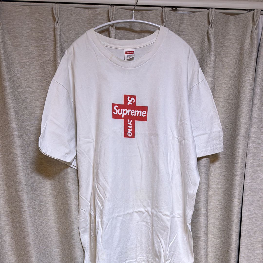 Supreme Cross Box Logo Tee "White"