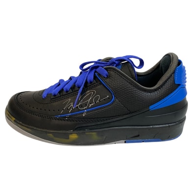 ナイキ NIKE スニーカー AIR JORDAN 2(Off-White)コラボ AIR JORDAN 2 RETRO LOW SP オフホワイト DJ4375-004 ブラック