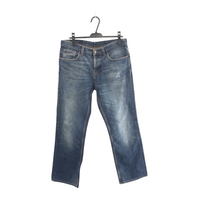 美品 GUCCI グッチ サイズ48 コットン クロコダイル/ デニムパンツ ジーンズ 505999 【中古】