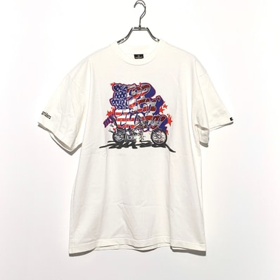 CUSTOM MADE Bustin Tee White