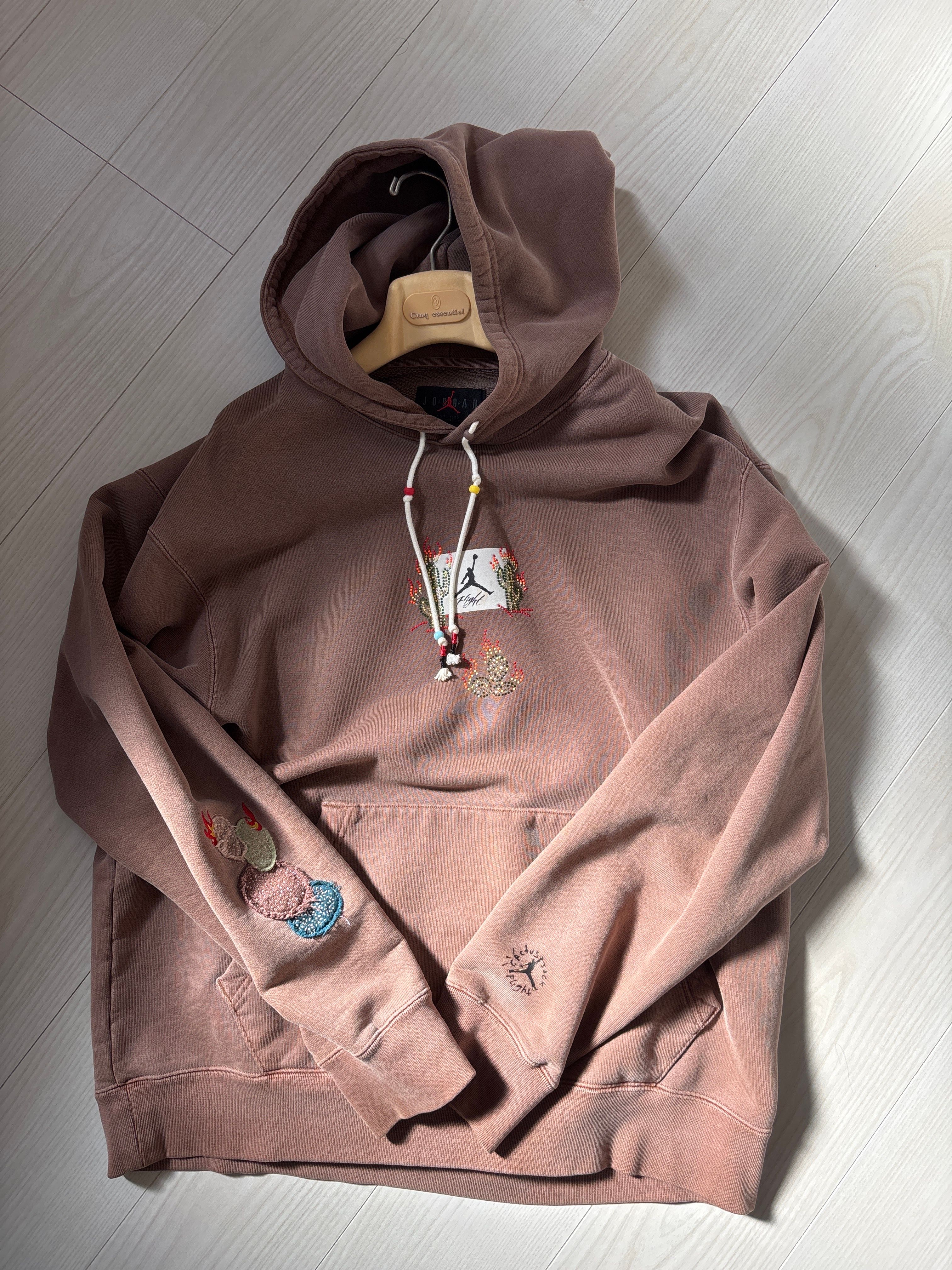 Travis Scott x Air Jordan Brand M J TS Hoodie "Archaeo Brown"