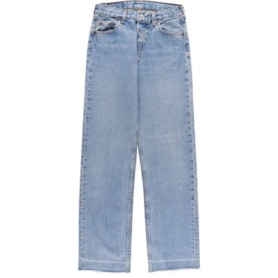 古着 リーバイス Levi's 501 カットオフ ストレートデニムパンツ レディースL(w27)相当 ヴィンテージ/eaa588971