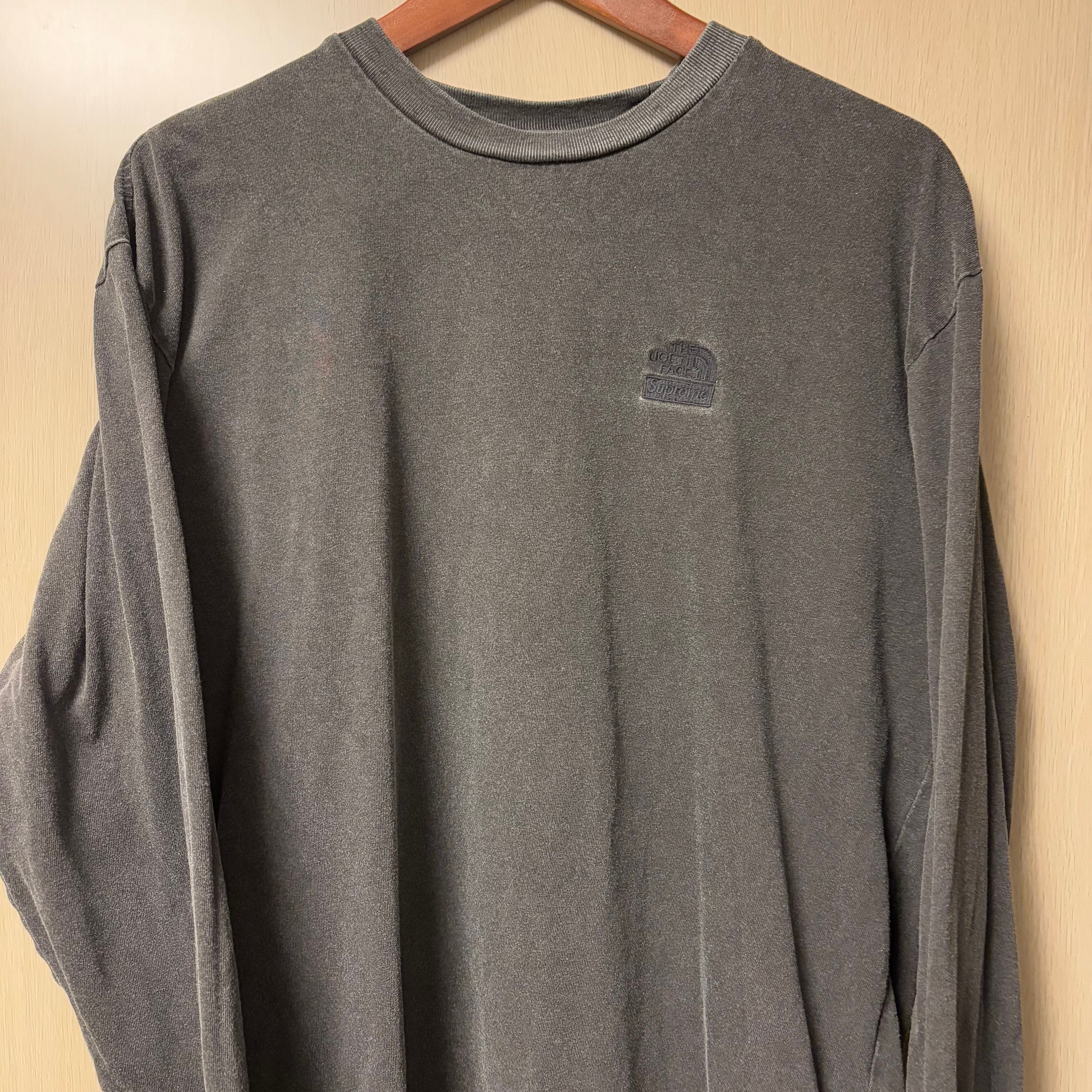 Supreme x The North Face Pigment Printed L/S Top "Black"