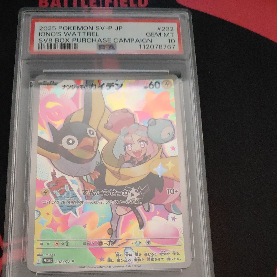 ナンジャモのカイデン P [SV-P 232](プロモーションカード「拡張パック バトルパートナーズ Box購入キャンペーン」)