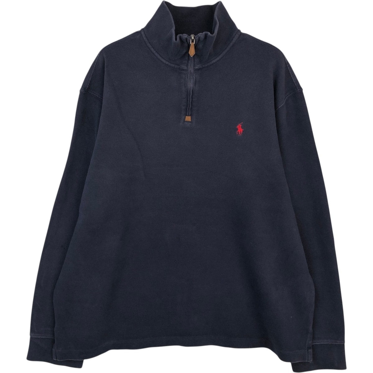 古着 ラルフローレン Ralph Lauren POLO by Ralph Lauren ハーフジップスウェットシャツ トレーナー メンズXL相当/eaa624346