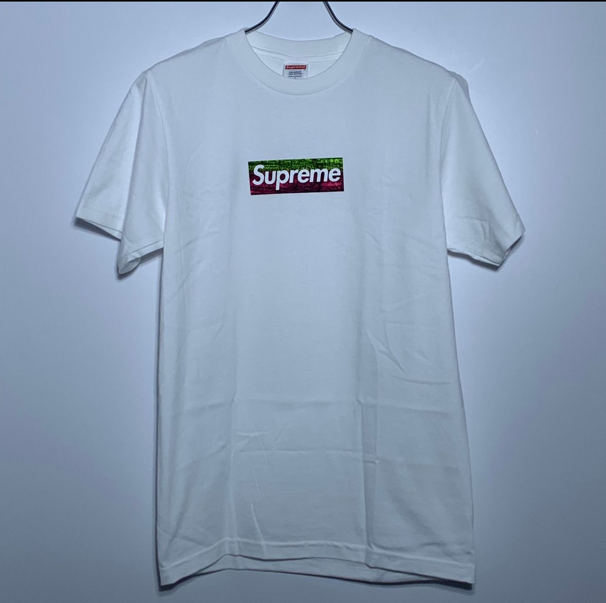 Supreme Los Angeles Fire Relief Box Logo Tee "White"