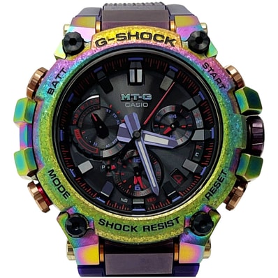 ☆☆CASIO カシオ G-SHOCK MTG-B3000PRB-1AJR 電波ソーラー オーロラオーバル メンズ 腕時計 箱・取説有
