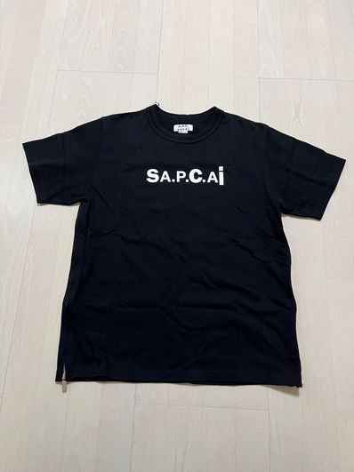 sacai × APC サイドジップTシャツ