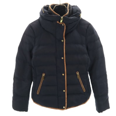 ZARA BASIC ザラベーシック ダウンジャケット S ネイビー