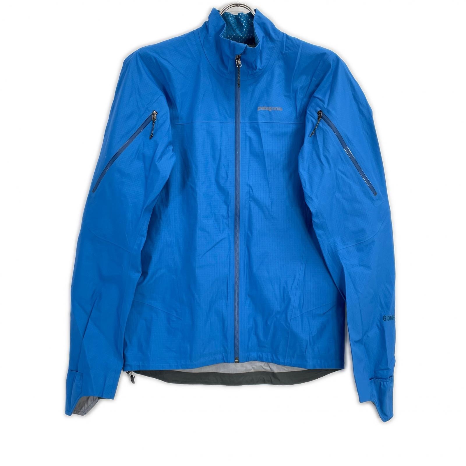 パタゴニア 12年製 24080 ブルー ナイロンリップストップ GORE-TEX ライトフライヤージャケット S
