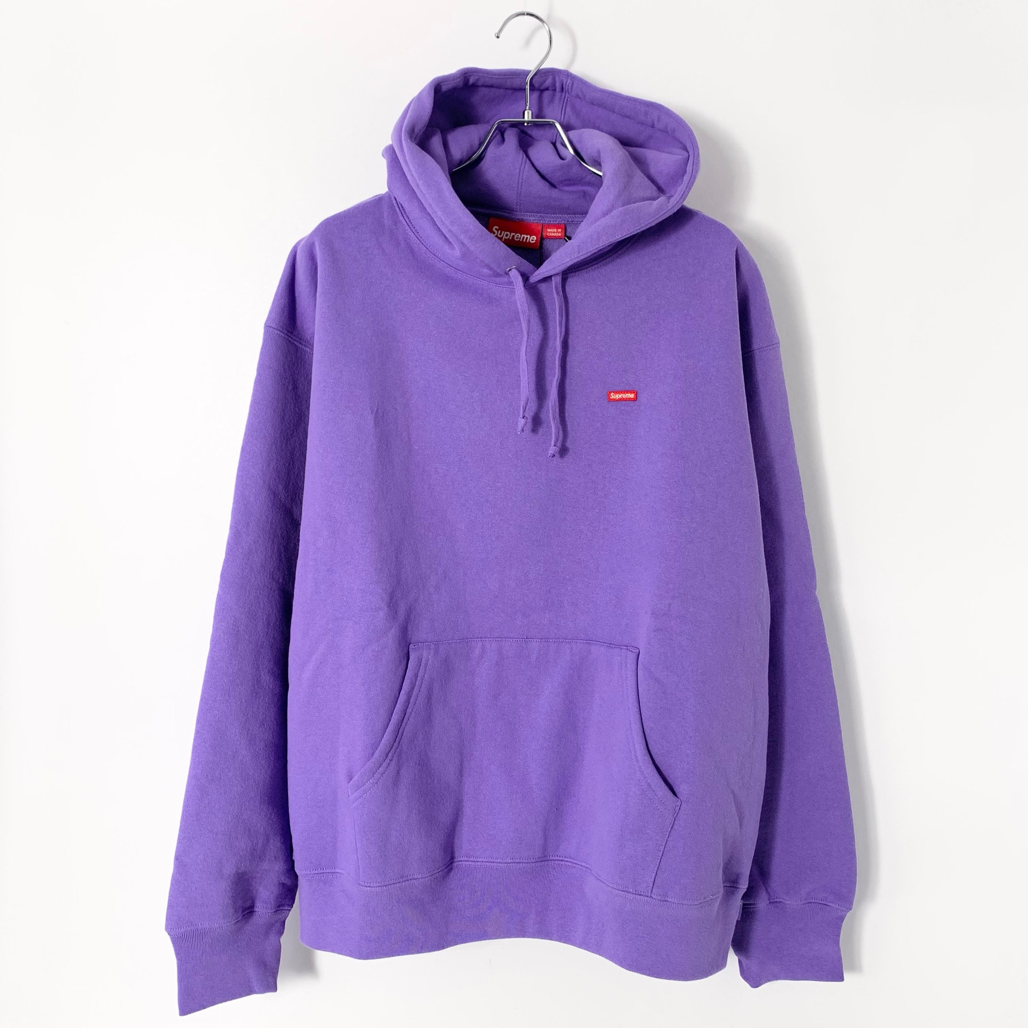 Supreme Small Box Hooded Sweatshirt "Purple" (24FW)
