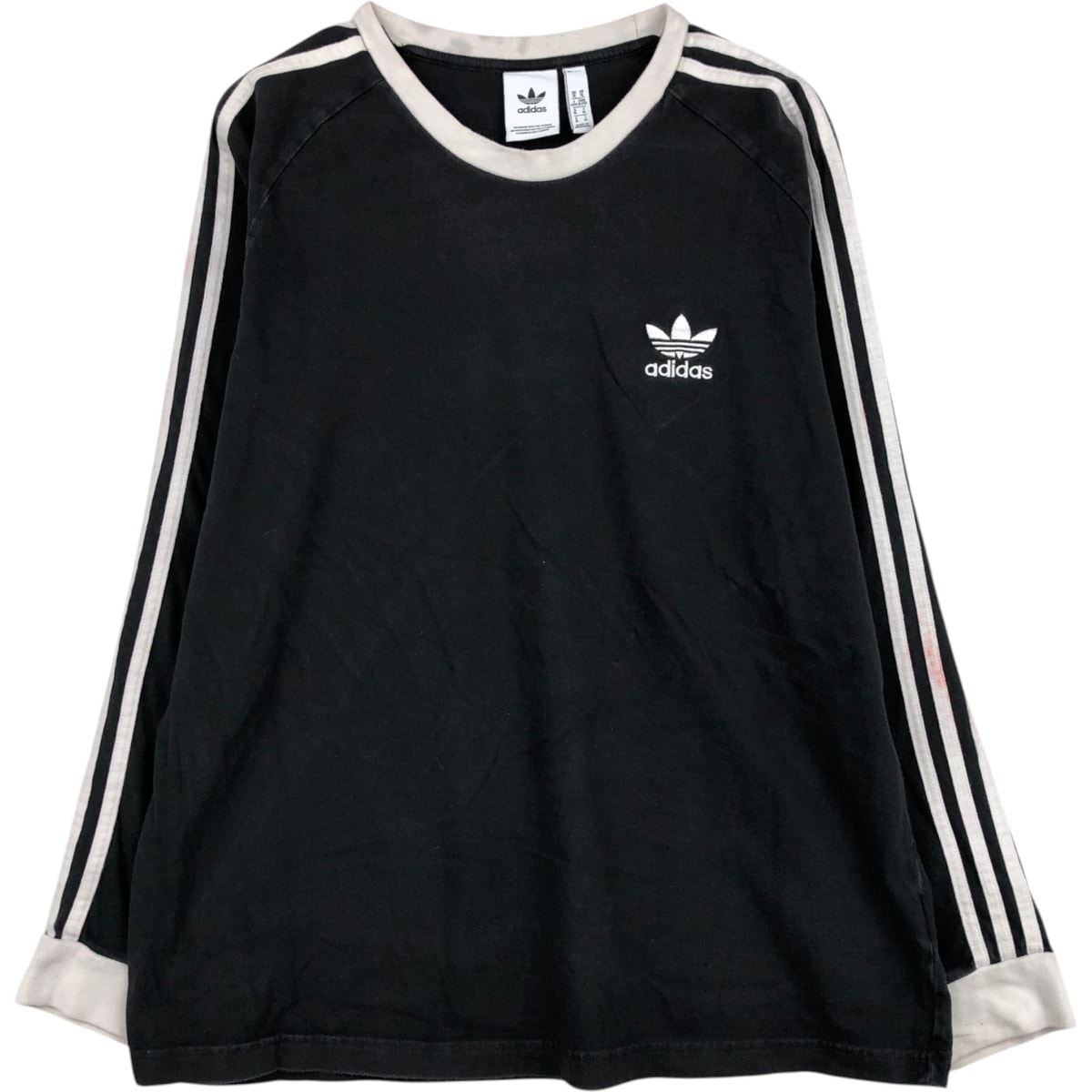 古着 アディダス adidas ロングTシャツ ロンT メンズXL相当/eaa627167