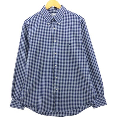 古着 ブルックスブラザーズ Brooks Brothers Est.1818 長袖 ボタンダウンチェックシャツ メンズL相当/eaa571227