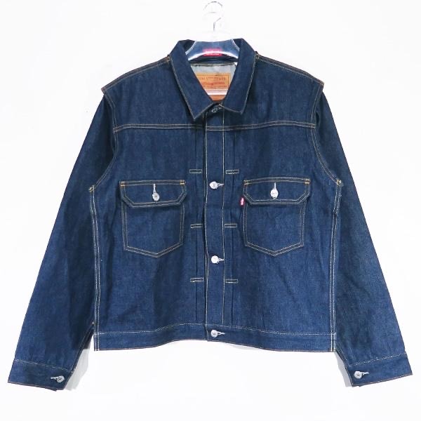 美品 Levi's リーバイス x UNDERCOVER アンダーカバー PINNACLE TYPE II TRUCKER JACKET Small Parts コンバーチブル トラッカージャケット スモールパーツ インディゴ デニム アウター サイズL