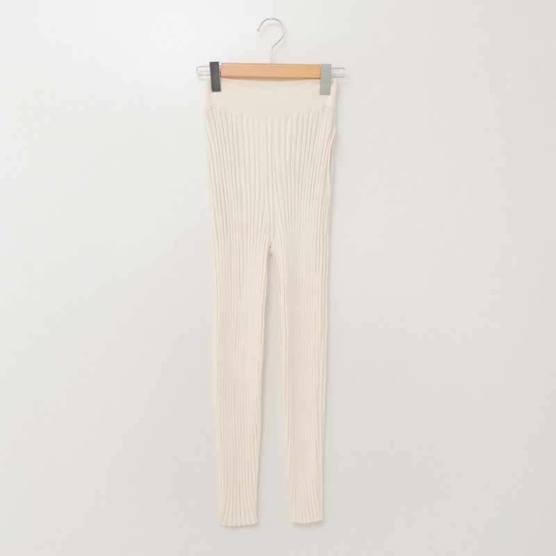 ■未使用品■Stella McCartney ステラマッカートニー パンツ サイズ34 ニットパンツ ハイウエスト ホワイト イタリア製 20240507/GP7380