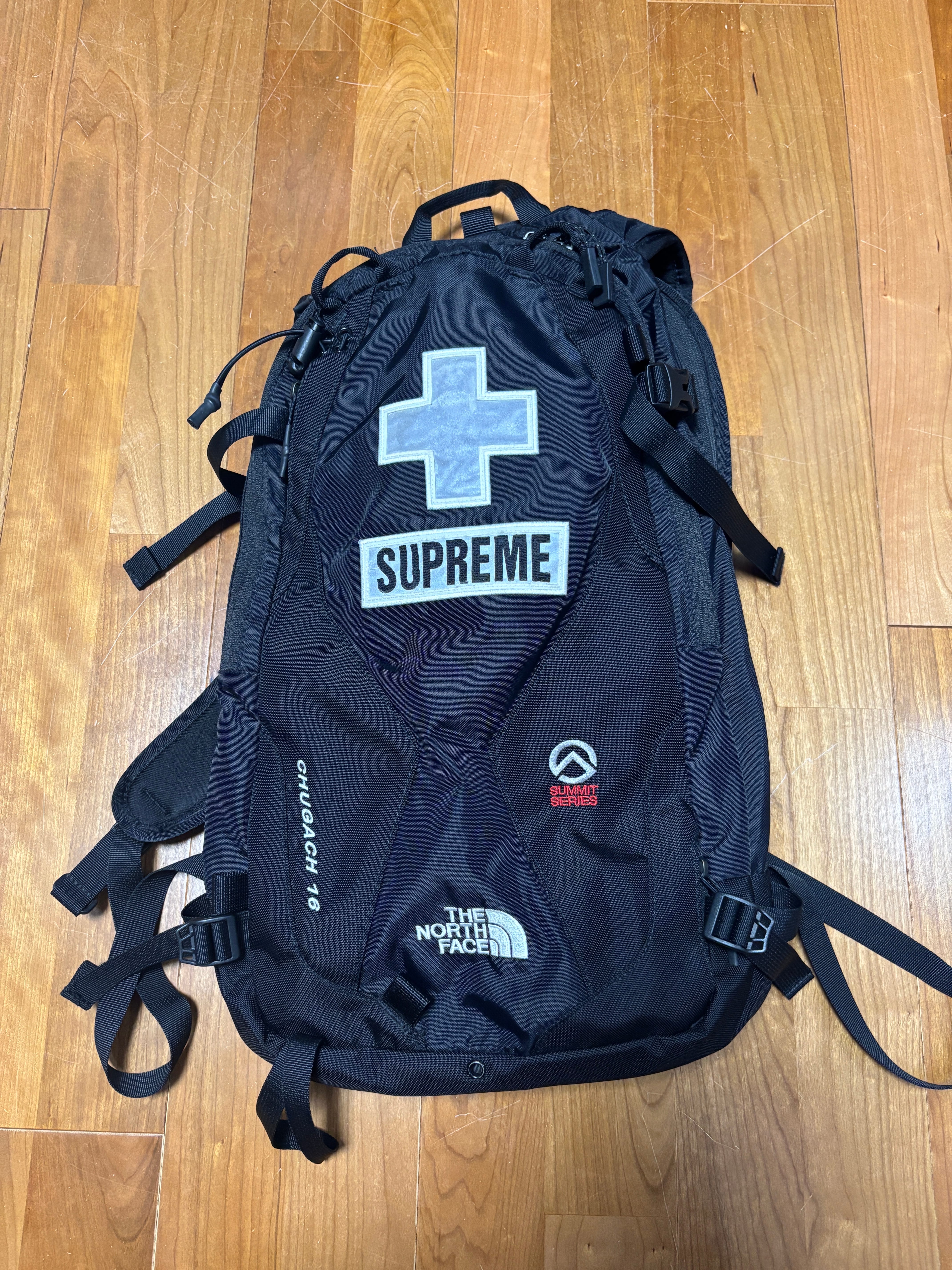Supreme x The North Face Summit Series Rescue Chugach 16 Backpack "Black"