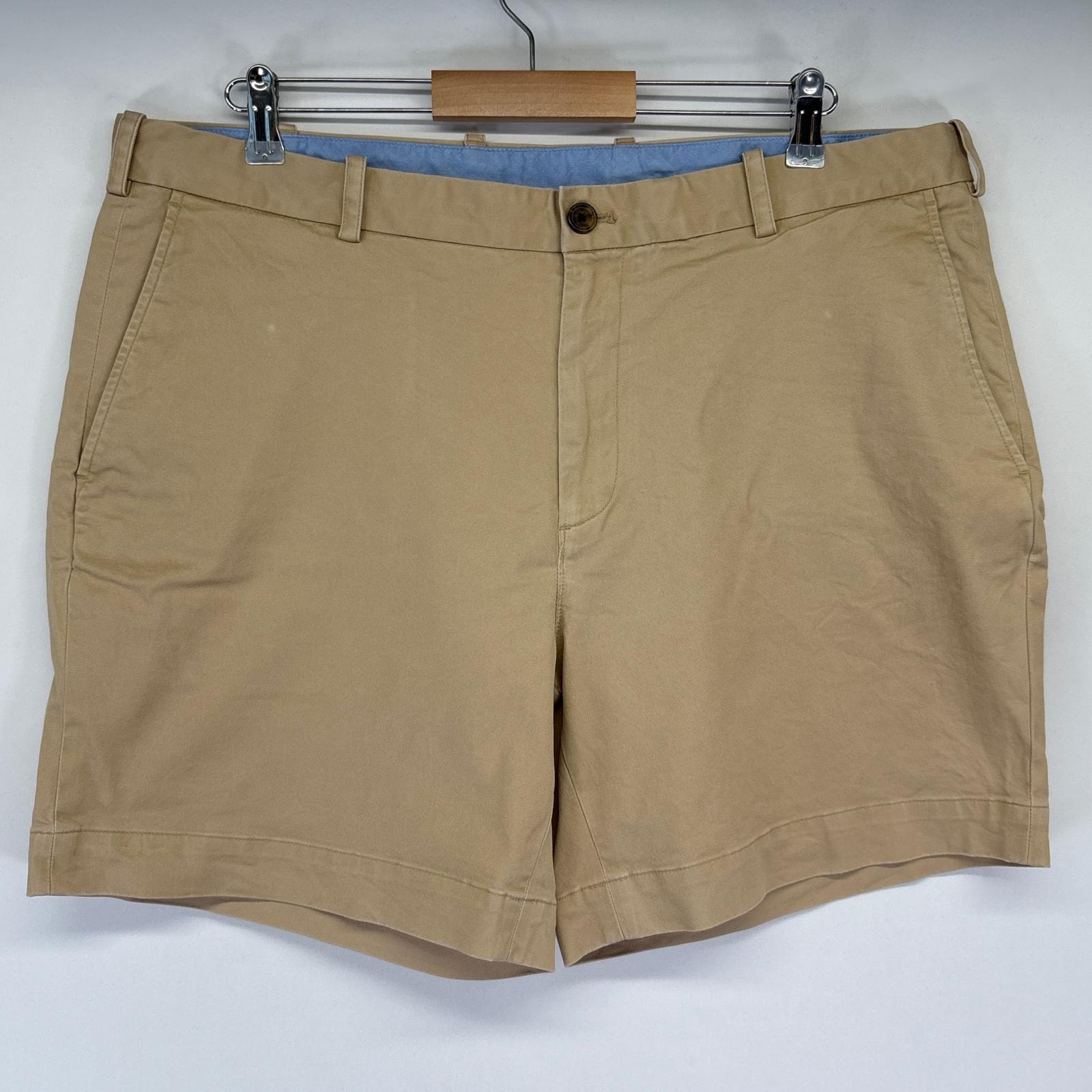 古着 ブルックスブラザーズ Brooks Brothers ショートパンツ ハーフ 半ズボン 短パン 大きいサイズ ストレッチ w40 ベージュ系 メンズ