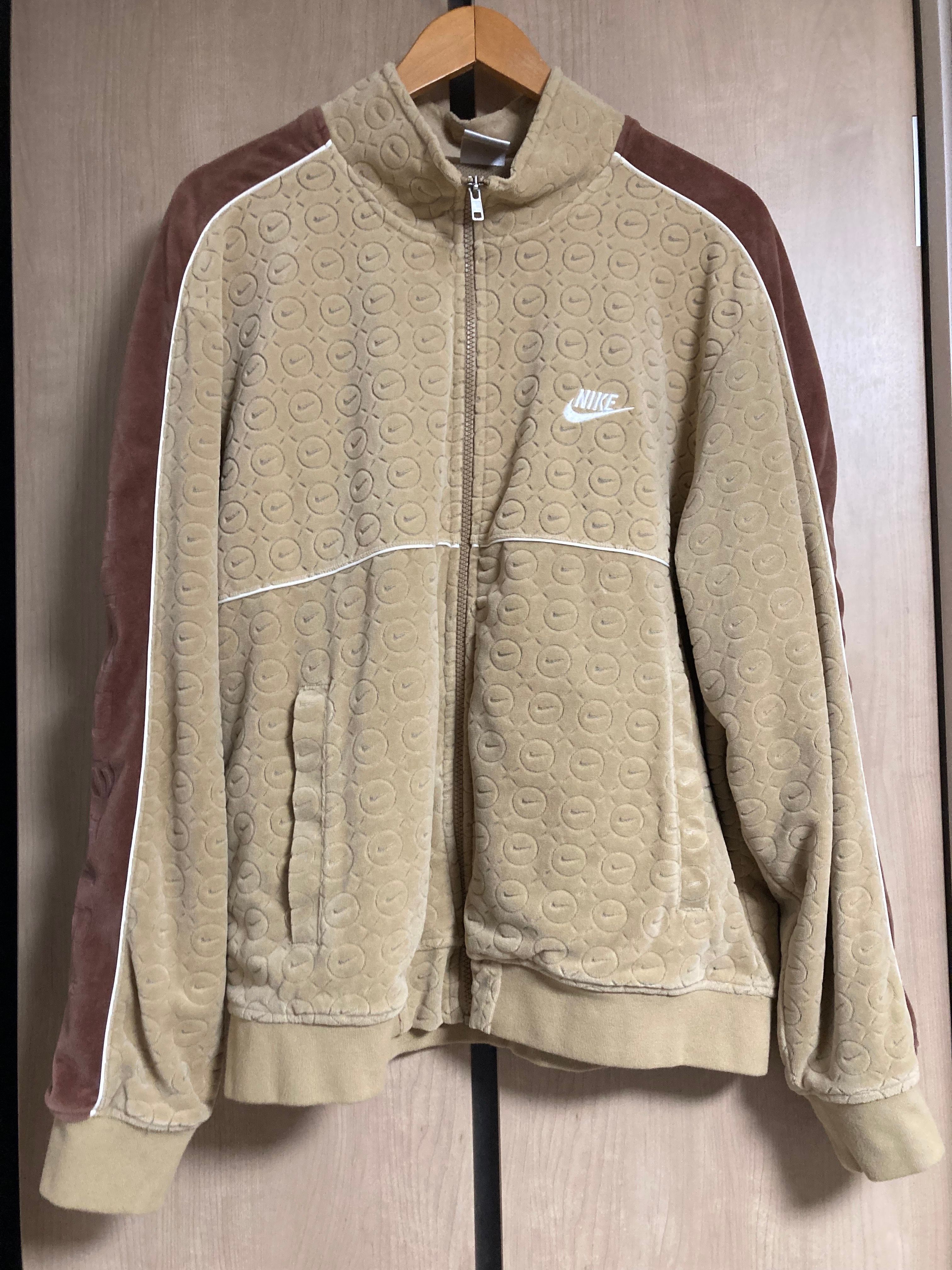 Supreme / Nike® Velour Track Jacket "Tan"