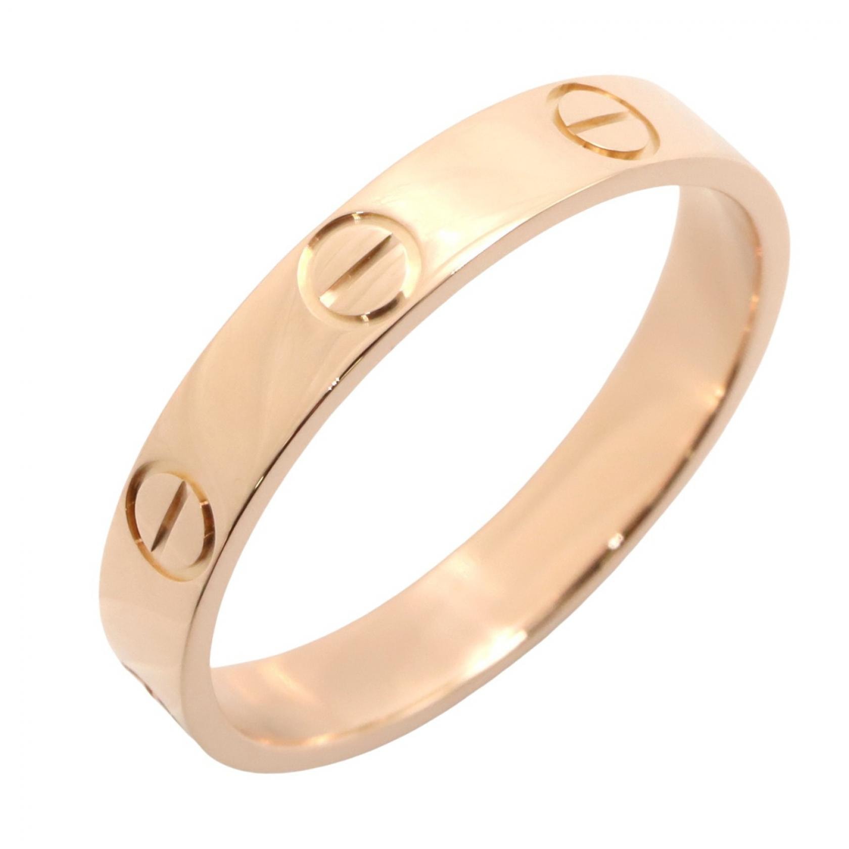 カルティエ CARTIER ミニラブ リング リング・指輪 ジュエリー K18PG(ピンクゴールド) レディース ゴールド系 B4085255 【中古】