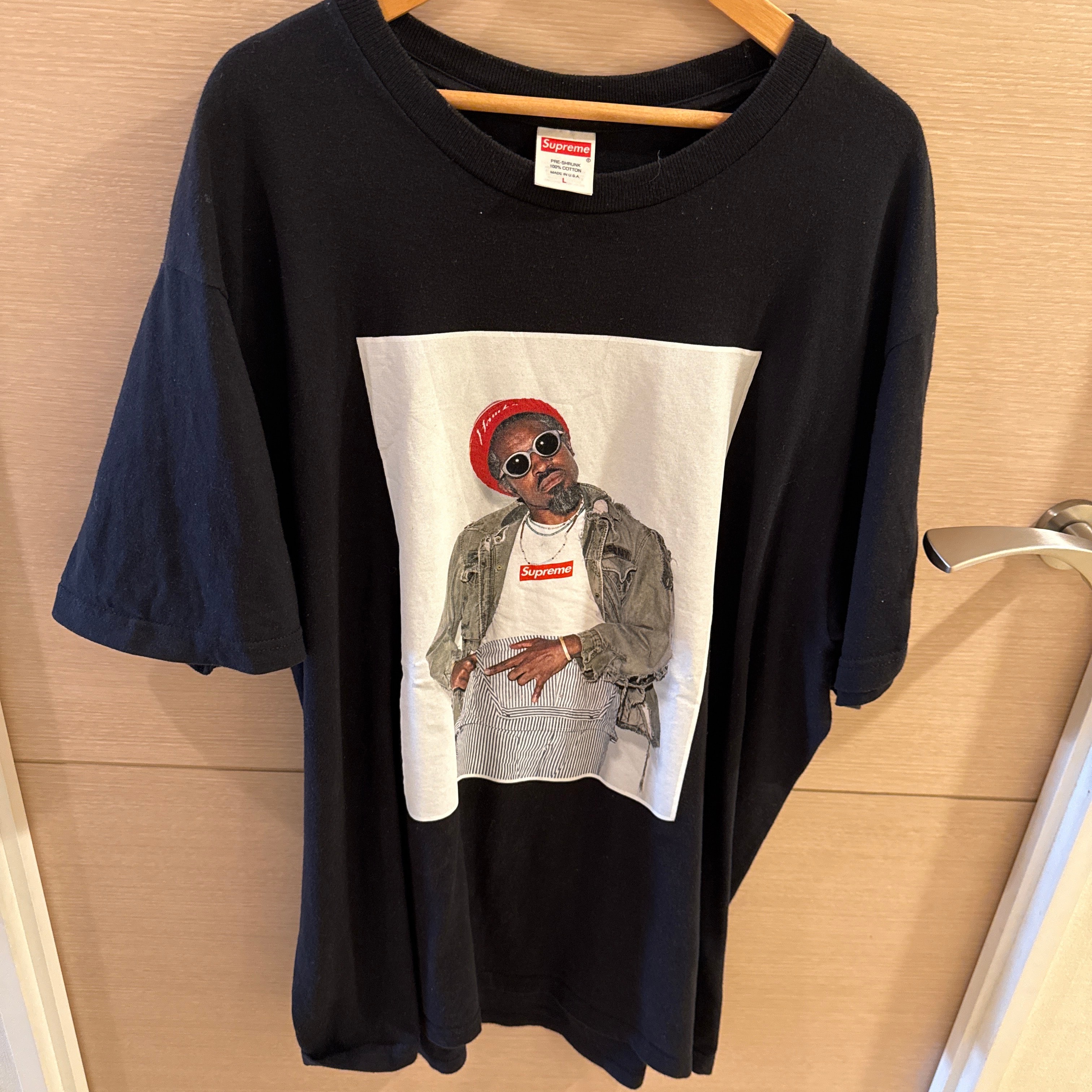 Supreme Andre 3000 Tee "Black"