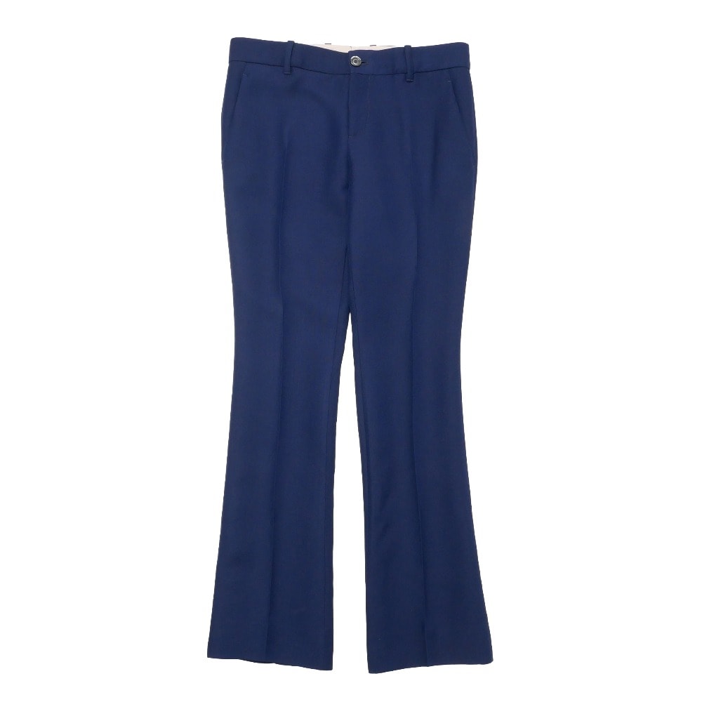 ■美品■GUCCI グッチ パンツ サイズ36 センタープレス スラックス イタリア製 ブランド古着【中古】20260720/RB0116