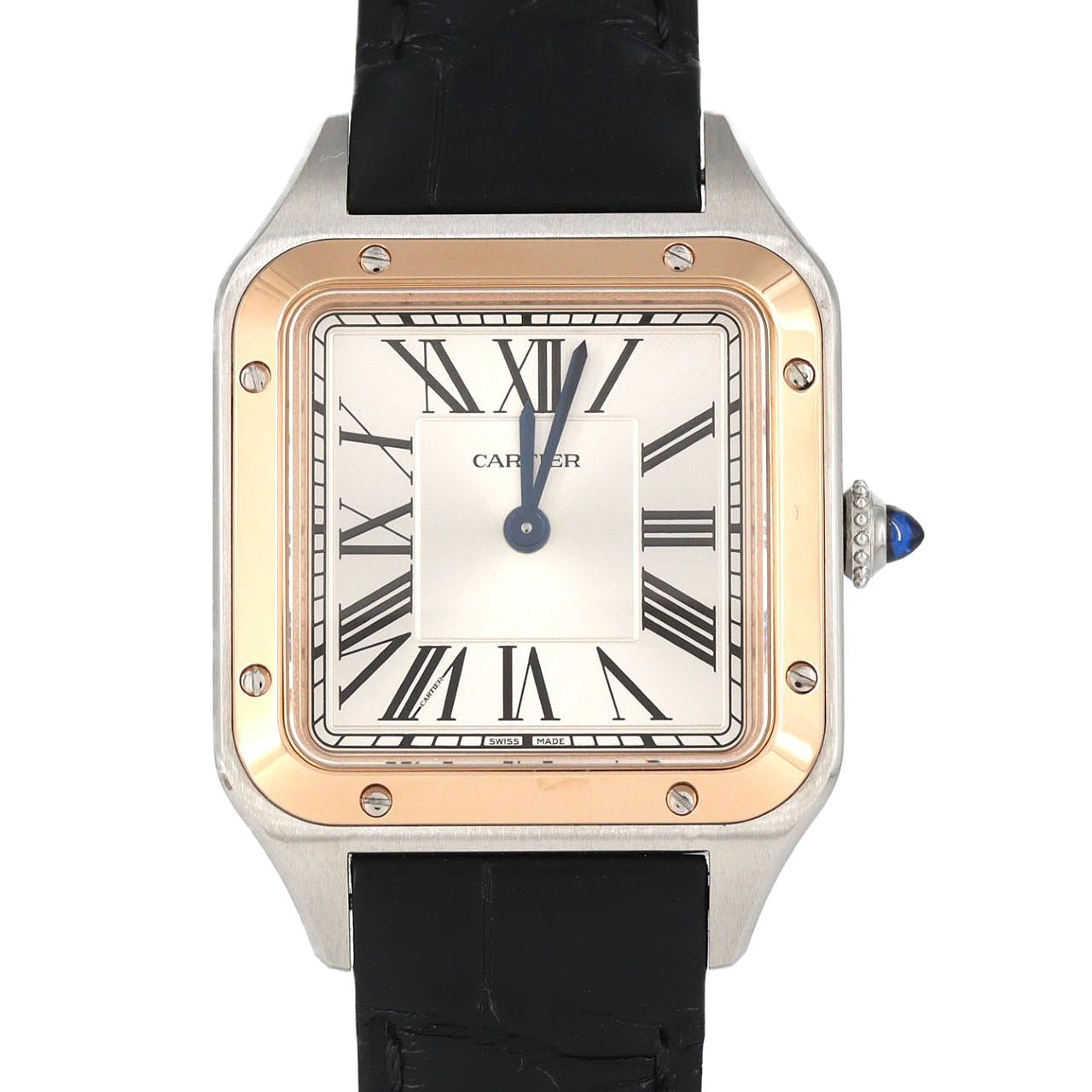 カルティエ サントスデュモンSM コンビ W2SA0012 SSxPG クォーツ