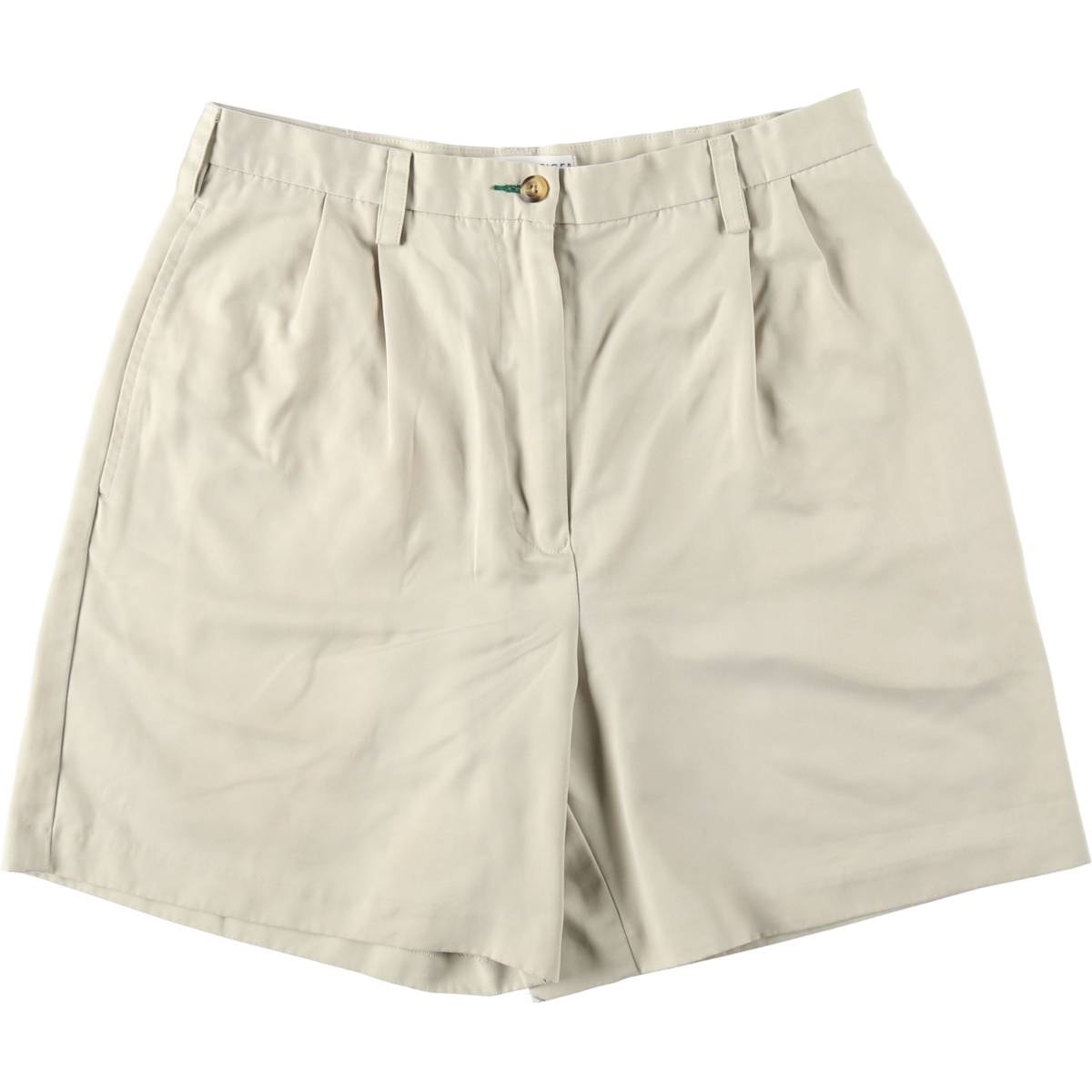 古着 トミーヒルフィガー TOMMY HILFIGER GOLF ツータック チノショーツ ショートパンツ レディースXL(w31)相当/eaa637992