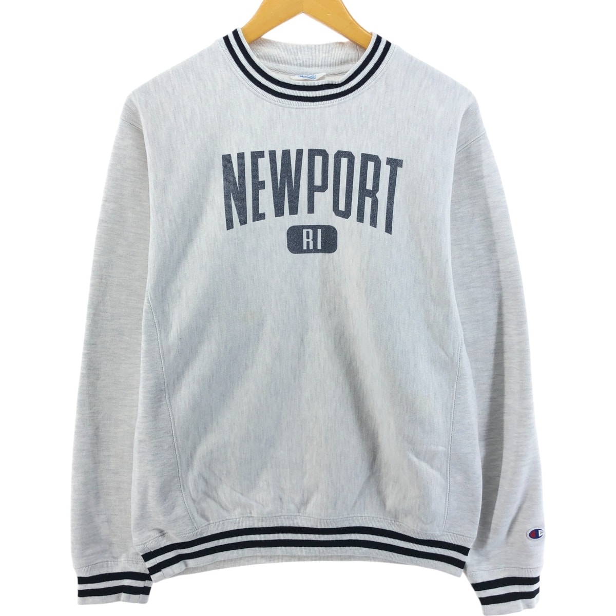 古着 チャンピオン Champion REVERSE WEAVE リバースウィーブ プリントスウェットシャツ トレーナー メンズM相当/eaa521643