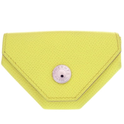 エルメス ルヴァンキャトル ライム Q刻 コインケース