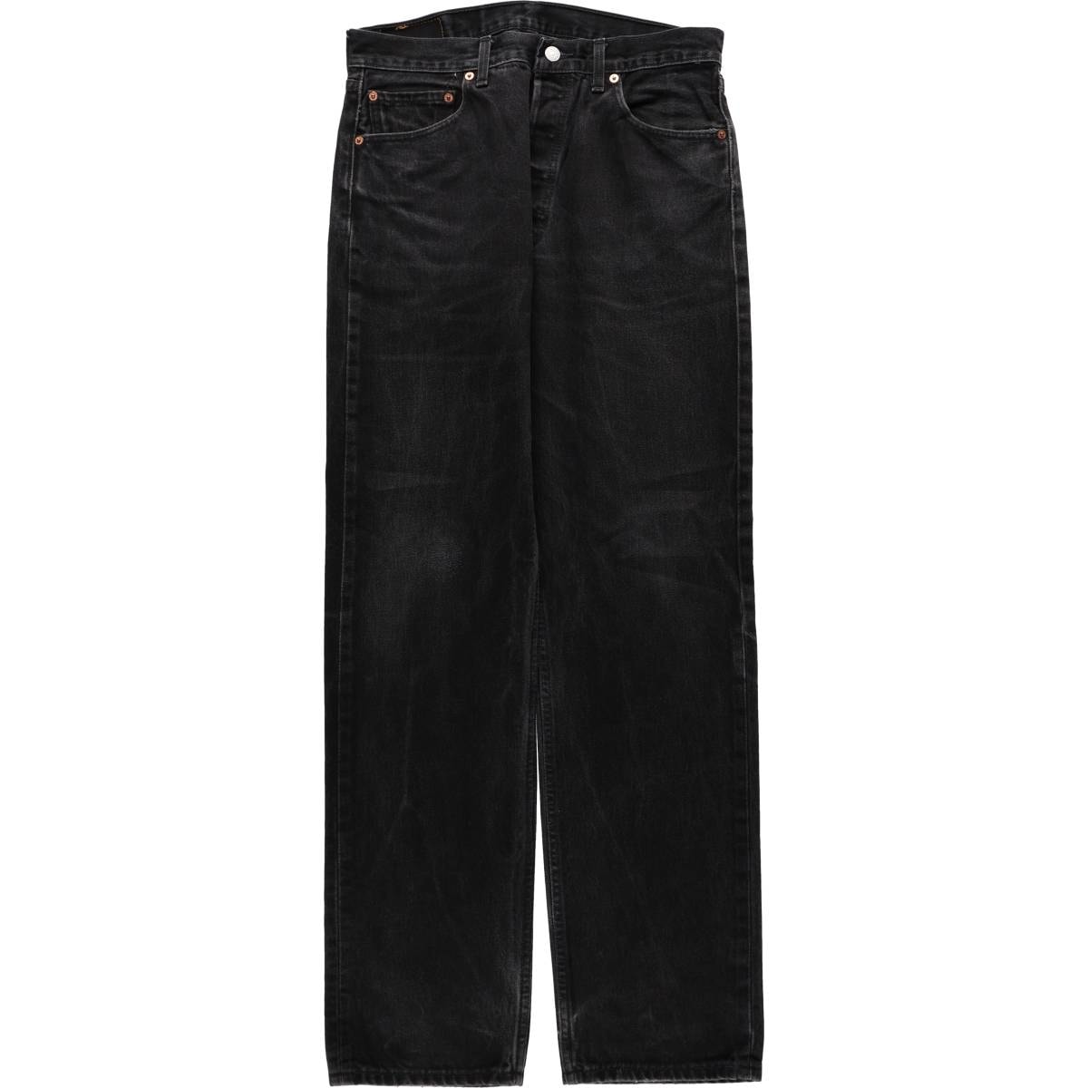 古着 00年代 リーバイス Levi's 501-0659 ブラックデニム ストレートデニムパンツ カナダ製 メンズw33相当/eaa668289
