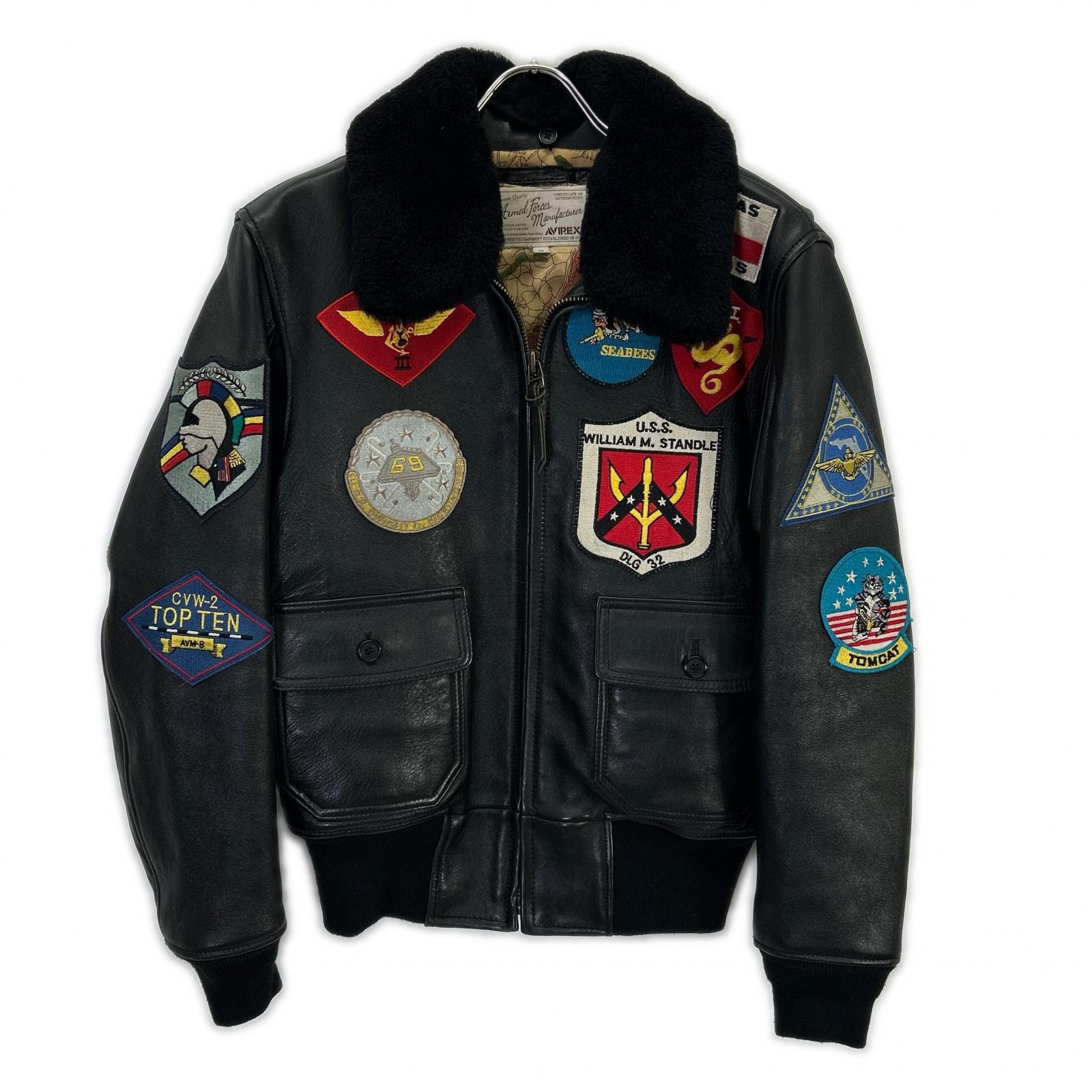 アヴィレックス 6181013 ブラック G-1トップガンジャケット M