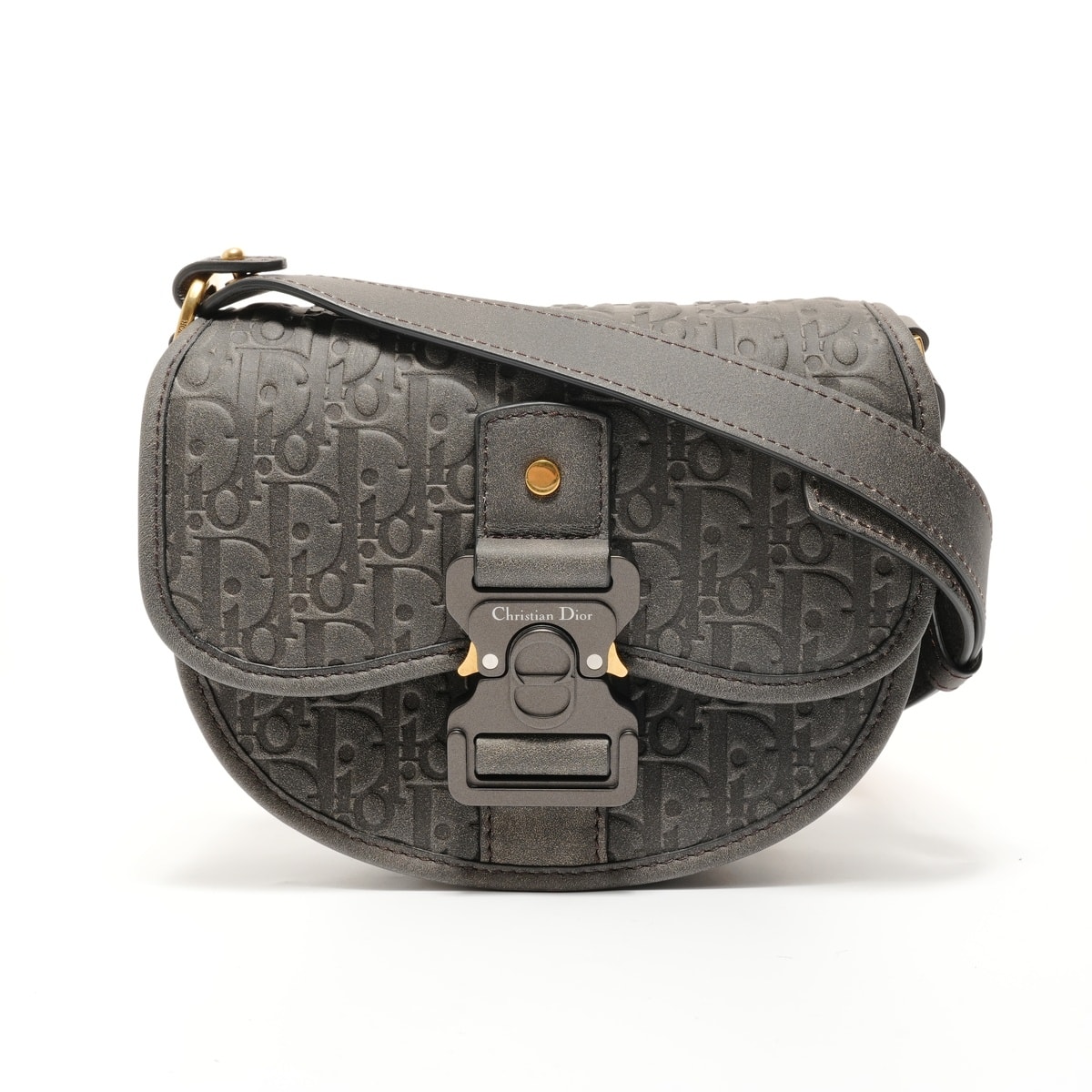 ディオール Dior ギャロップ オブリーク レザー ショルダーバッグ【中古】