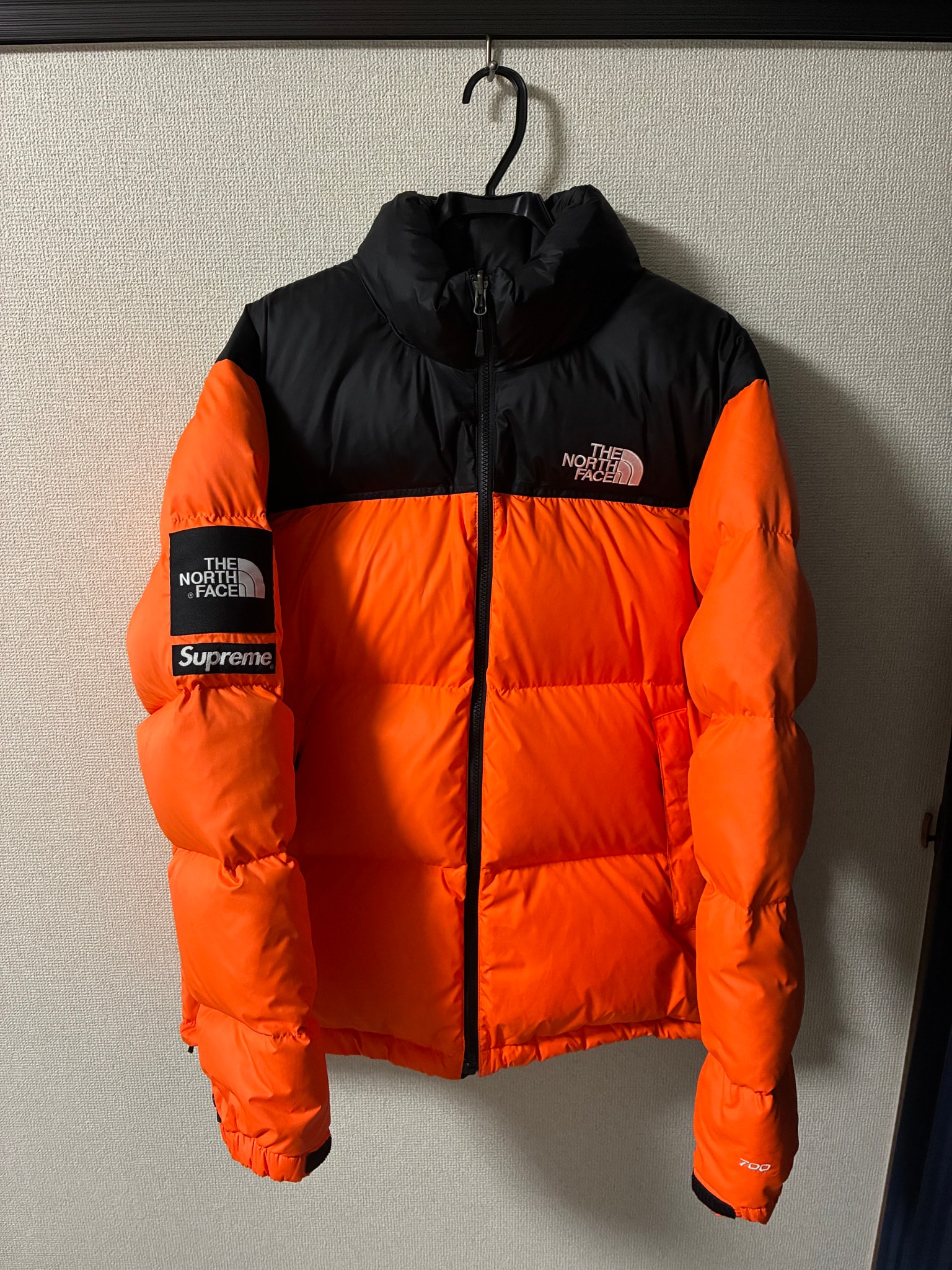 Supreme x The North Face 2016FW Nuptse Jacket "Orange"