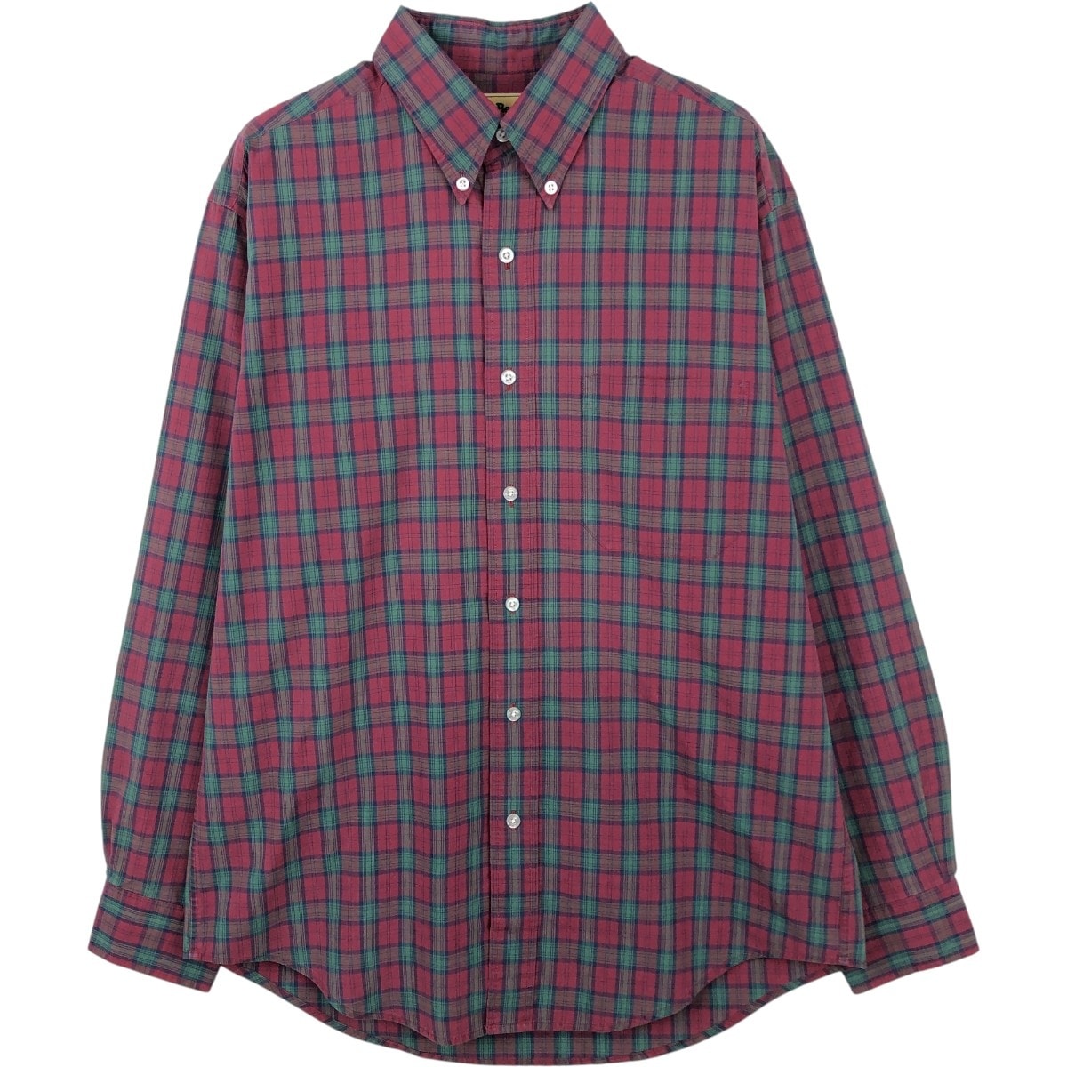 古着 ~90年代 エルエルビーン L.L.Bean 長袖 ボタンダウンチェックシャツ メンズM相当 ヴィンテージ/eaa662885
