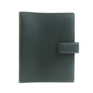 ルイ ヴィトン LOUIS VUITTON 手帳カバー タイガ タイガ ダークグリーン メンズ【中古】 e61743a