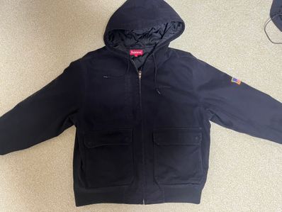 Supreme Canvas Hooded Work Jacket Supreme Canvas Hooded Work Jacket