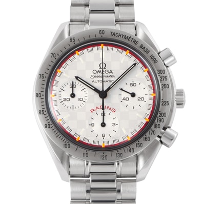 OMEGA オメガ スピードマスター レーシング ミハエル・シューマッハ 世界4000本限定 3517.30.00 ステンレススチール【中古】