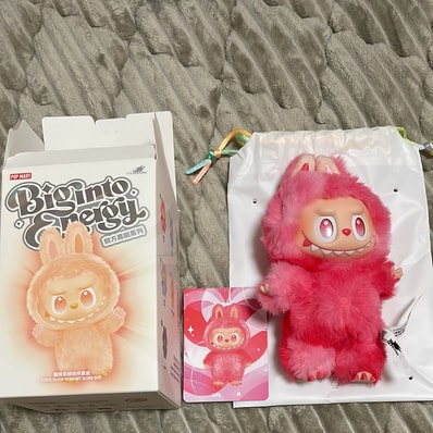 POP MART THE MONSTERS (LABUBU) Big into Energy Series Plush Pendant LOVE