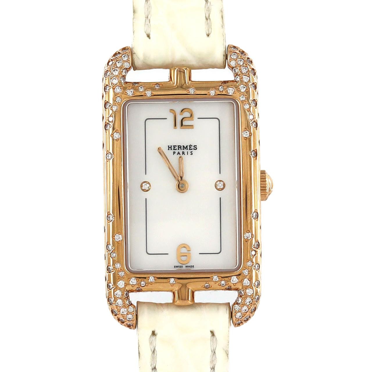 エルメス ナンタケット PG/D・2P NA2.272 PG・RG クォーツ