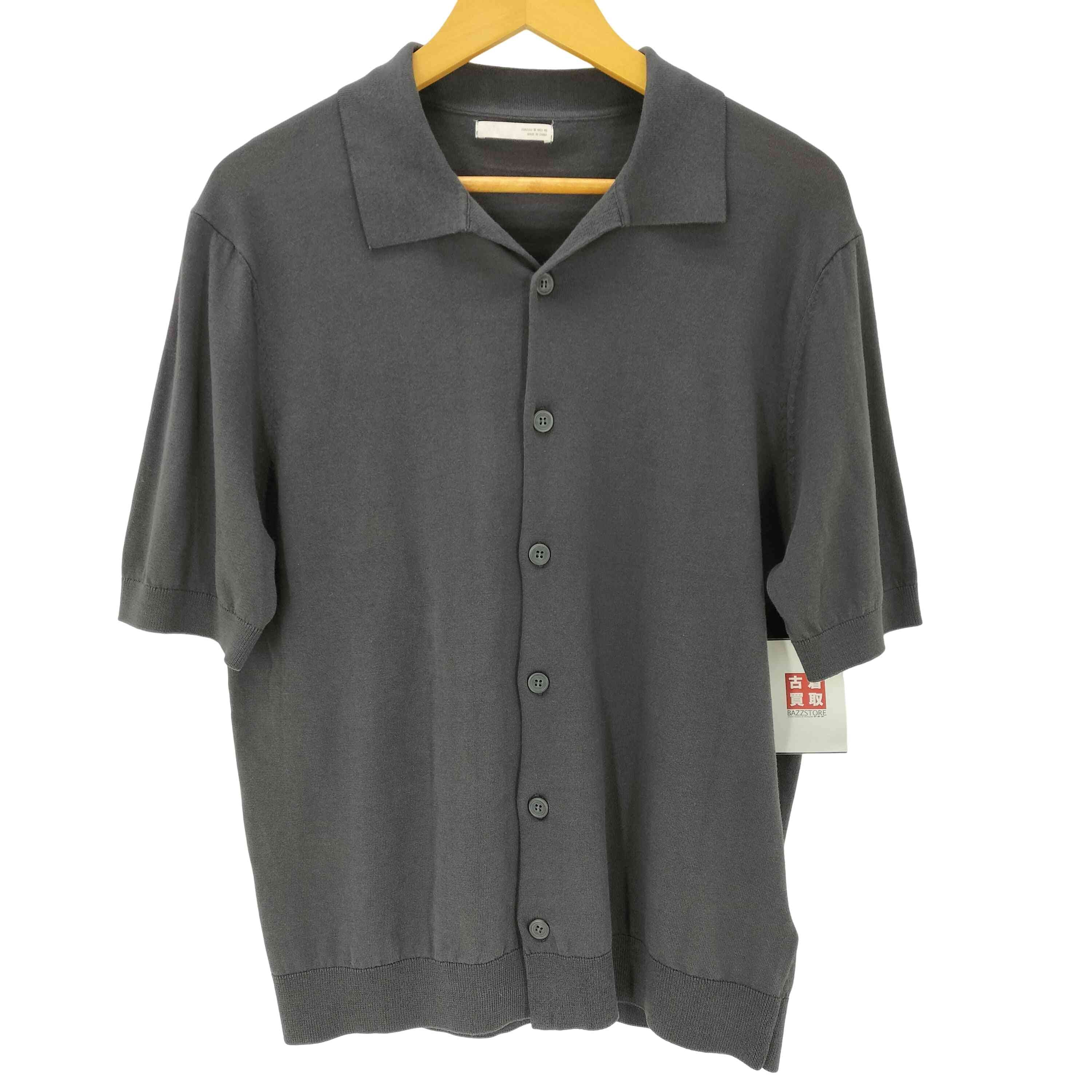 COTTON KNIT SHIRT コットン ニット シャツ【1143056906342】