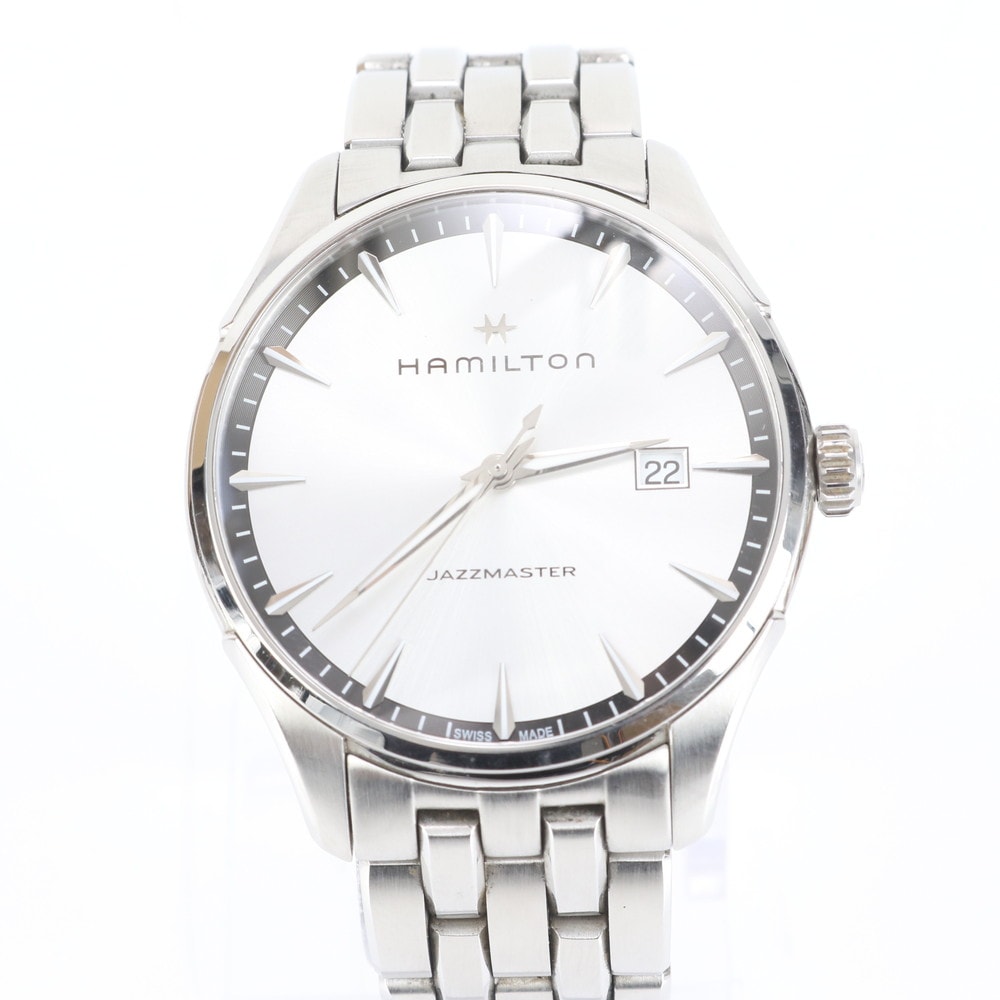 ■極美品 ハミルトン ジャズマスター デイト ウォッチ クォーツ