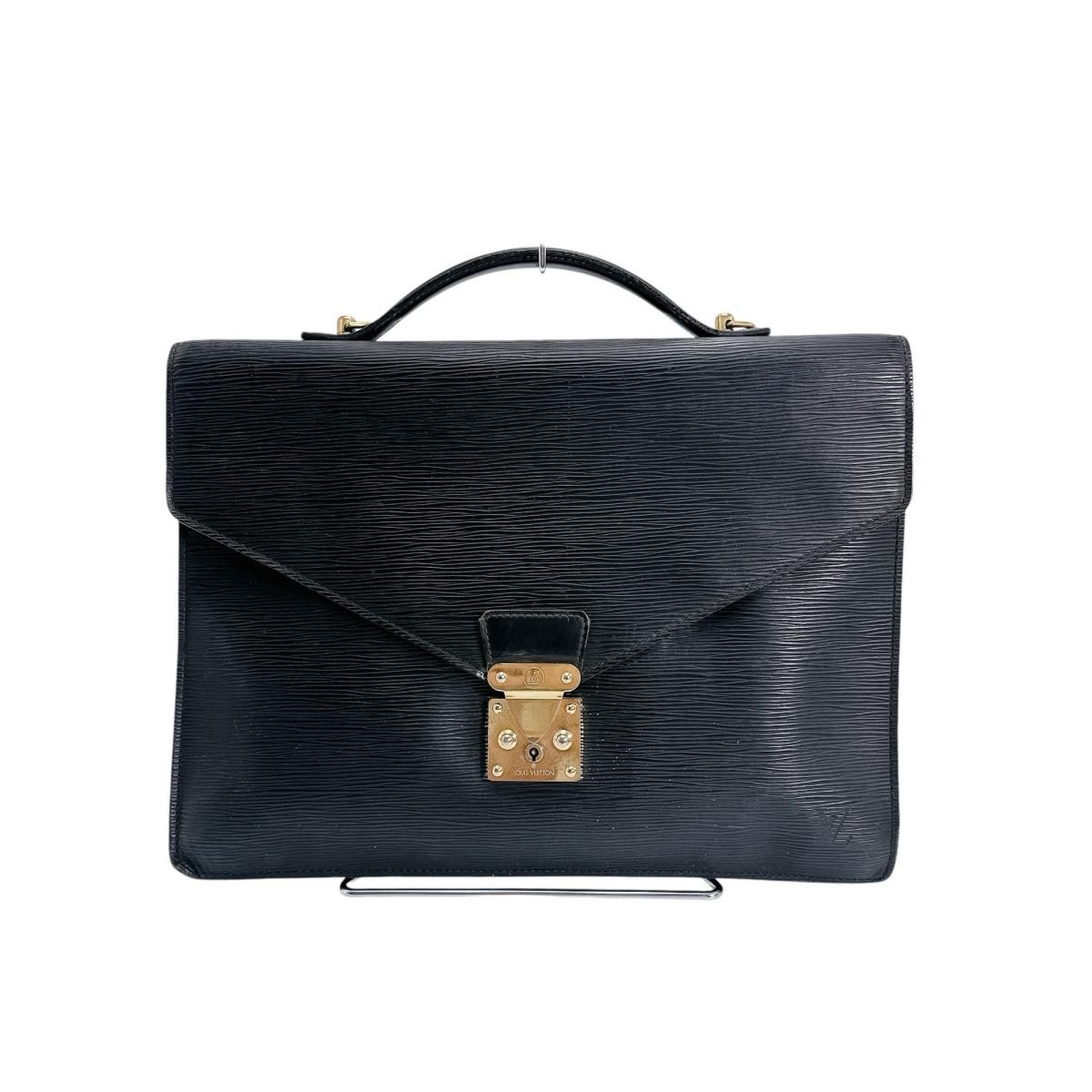 ルイヴィトン LOUIS VUITTON ポルトドキュマンバンドリエール M54462 エピ ビジネスバッグ