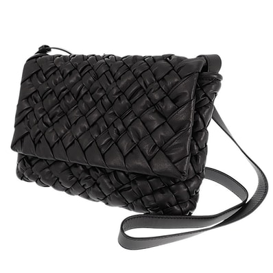 ボッテガヴェネタ ランプル メッセンジャー ショルダーバッグ【中古】【Aランク】