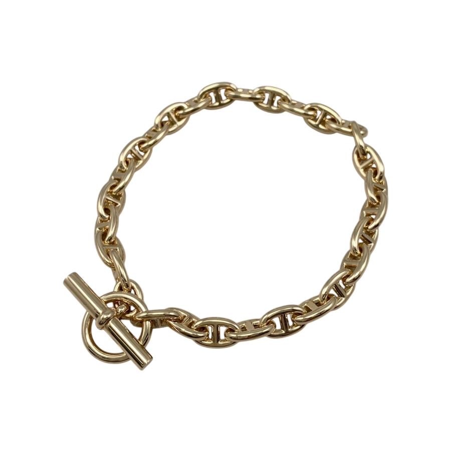 エルメス ブレスレット シェーヌダンクルTPM H218836B 00028 28コマ Au750 イエローゴールド HERMES