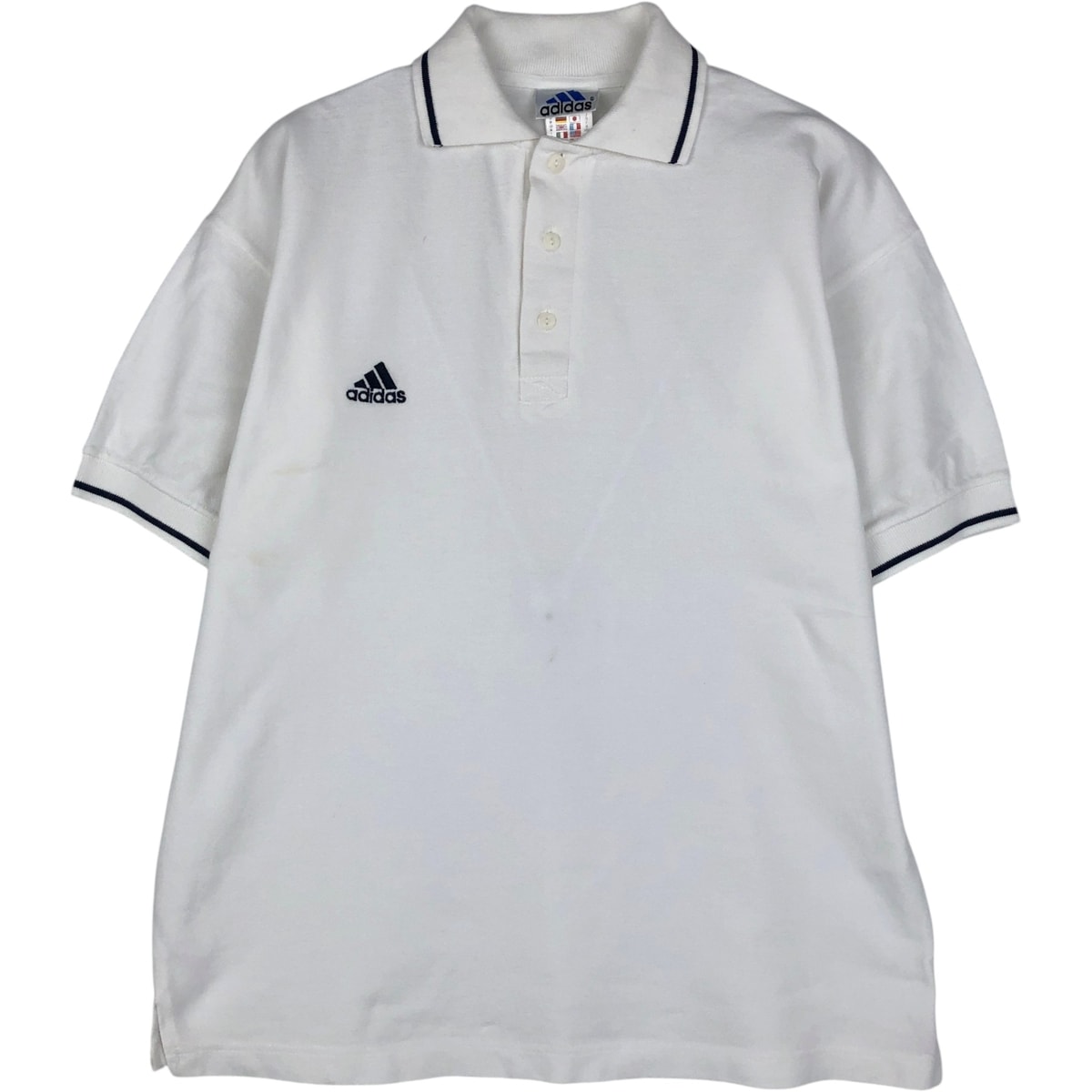 古着 90~00年代 アディダス adidas 半袖 ポロシャツ メンズM相当 ヴィンテージ/eaa622652