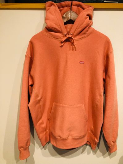 Supreme Small Box Hooded Sweatshirt "Dusty Coral" (21SS)