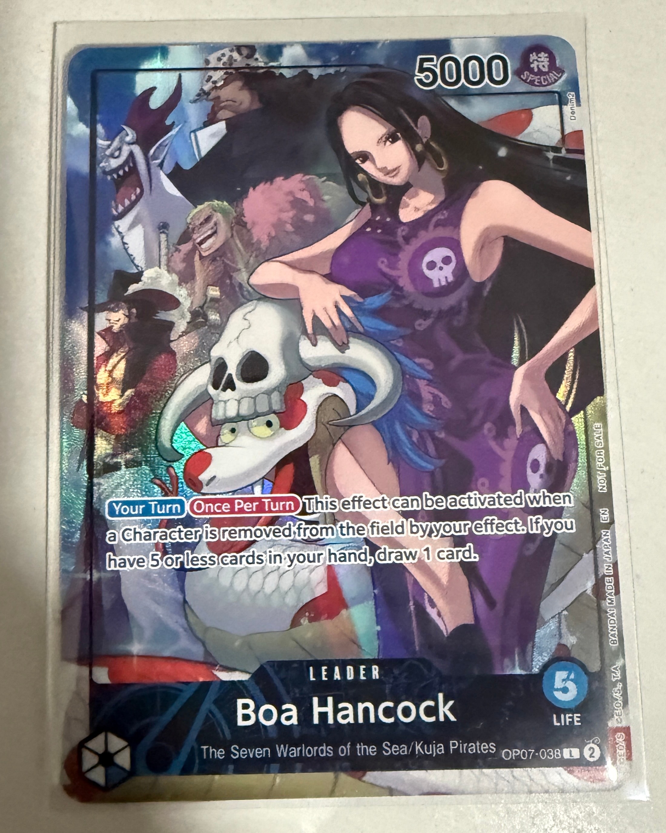 ボア・ハンコック L [OP07-038]【英語版】(PSA限定コラボプロモカード)