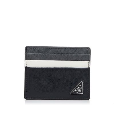 プラダ サフィアーノ カードケース レザー レディース PRADA 【1-00