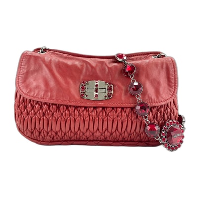 ミュウ ミュウ Miu Miu マテラッセ ショルダーバッグ【中古】