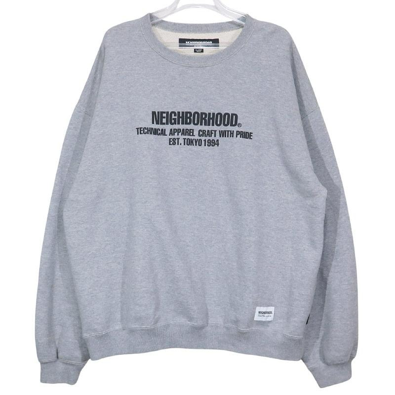 NEIGHBORHOOD Classic Sweatshirt LS "Gray"